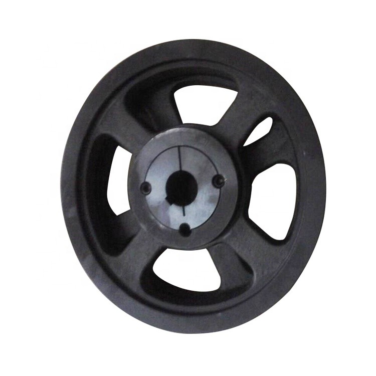 Large Cast Iron V Belt Pulley Wheel European Standard For Manufacturing Plant
