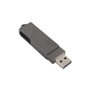 Metal Type C USB Flash Drives Twist Shaped Fast Speed Can Use By Phone Directly