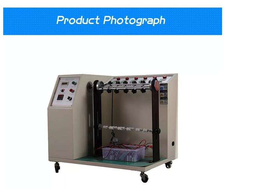 10-60 Times/Min Cable Flex Tester , 6 Station Cable Bending Testing Machine