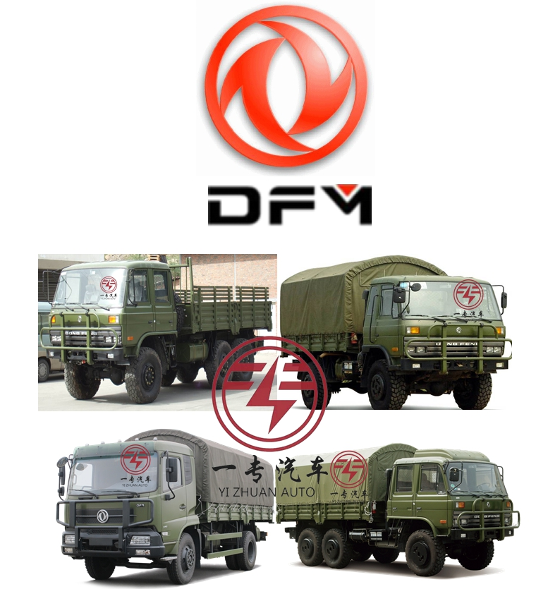 Euro3 10T 4X4 All Wheel Drive Diesel Pickup Off-Road Truck with Normal Cruise Control