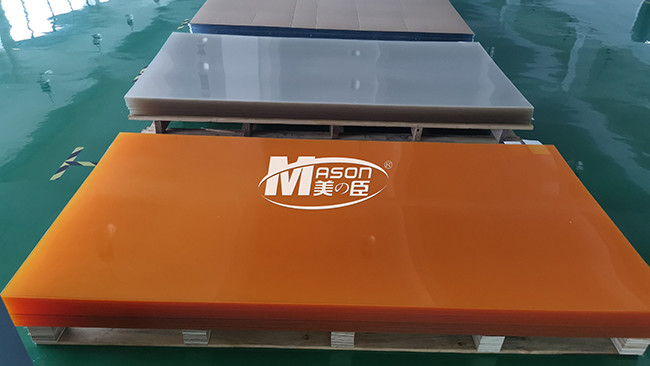 Anti UV 1.22x2.44m Colorful Transparent ESD Plastic Sheet Antistatic Plexiglass Sheet