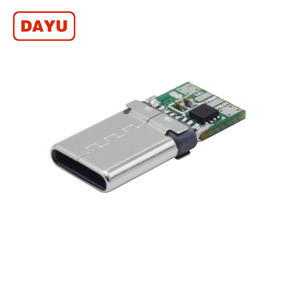 100W 3.1 Gen2 USB C Connector 10000-15000 Times Durability For Circuit Board