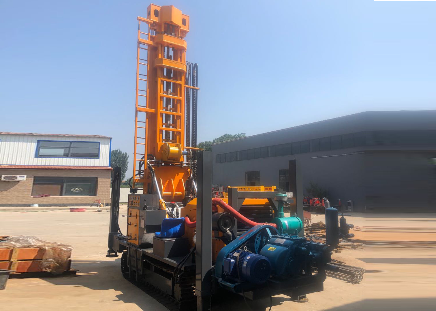 Reliable ST350 220V Crawler Mounted Drill Rig