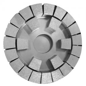  Metal Powder Diamond Satellite Wheel for Polishing Granite Slab 130mm Customized Manufactures