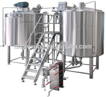 Stainless Steel Conical Copper Commercial Beer Brewing Equipment 50L 100L Mash