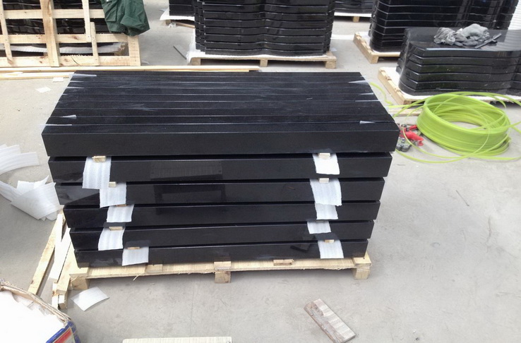 china black granite polished grave headstones for sale