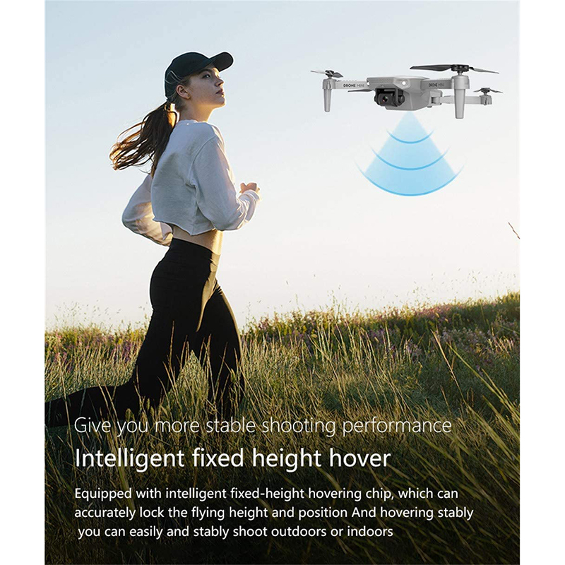 E88 110° 600mAh 4 Channel Foldable RC Quadcopter