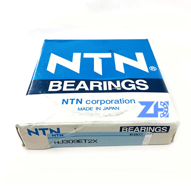 NJ309ET2X Cylindrical Roller Bearing 45*100*25mm High Speed
