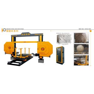 4-Axis CNC Diamond Wire Saw Machine With Automatic Control System For Marble ,