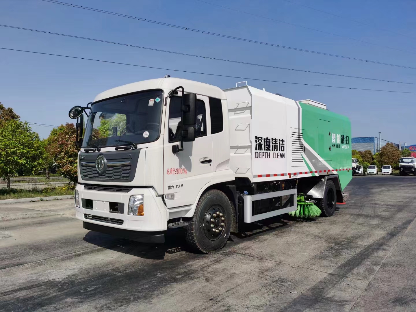 The Factory Supplies Efficient and Intelligent Vacuum Electric Street Cleaning Vehicles for Urban Outdoor Road Cleaning