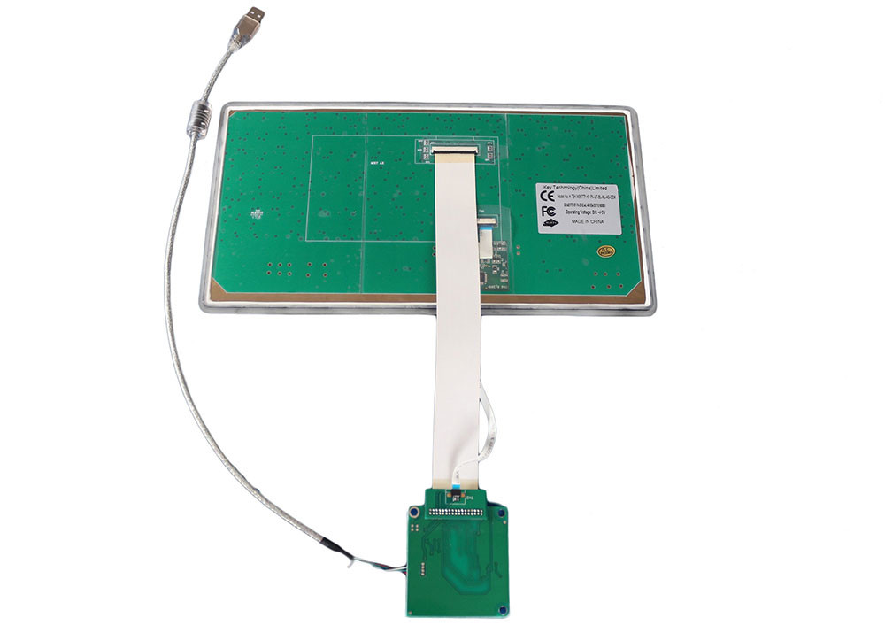 Silicone Rubber Industrial Keyboard With Touchpad For Industry Military Medical