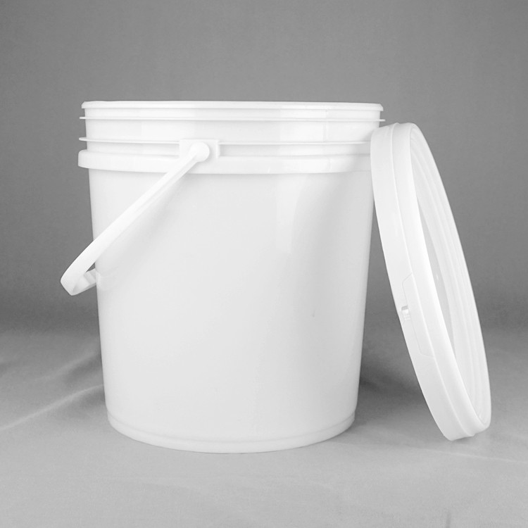 Lid And Handle Round Plastic Bucket 16.5 Liter For Latex Paint