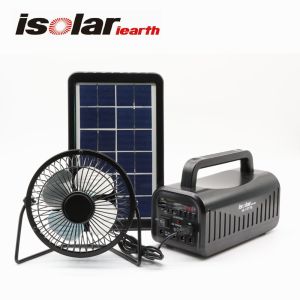 China portable solar power home system 3W /5W solar lighting kits with Radio speaker, USB charging for solar powered on sale