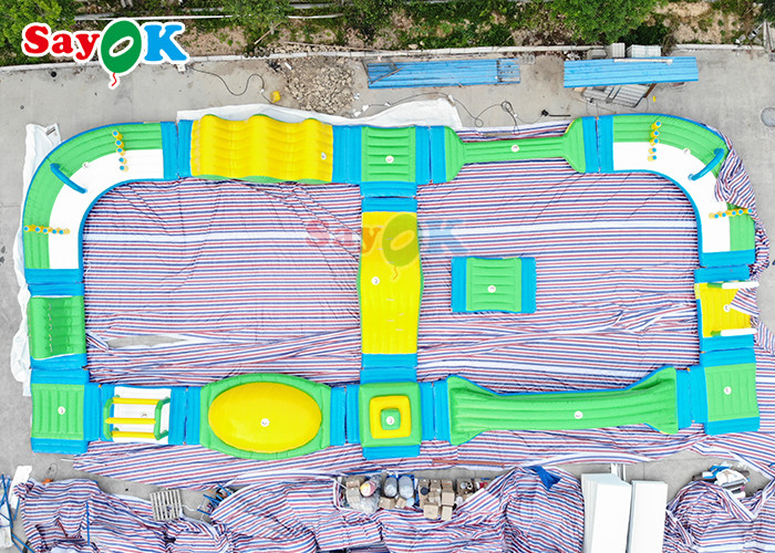 20x30m Inflatable Water Pool Obstacle Course Sport Games Digital Pringting