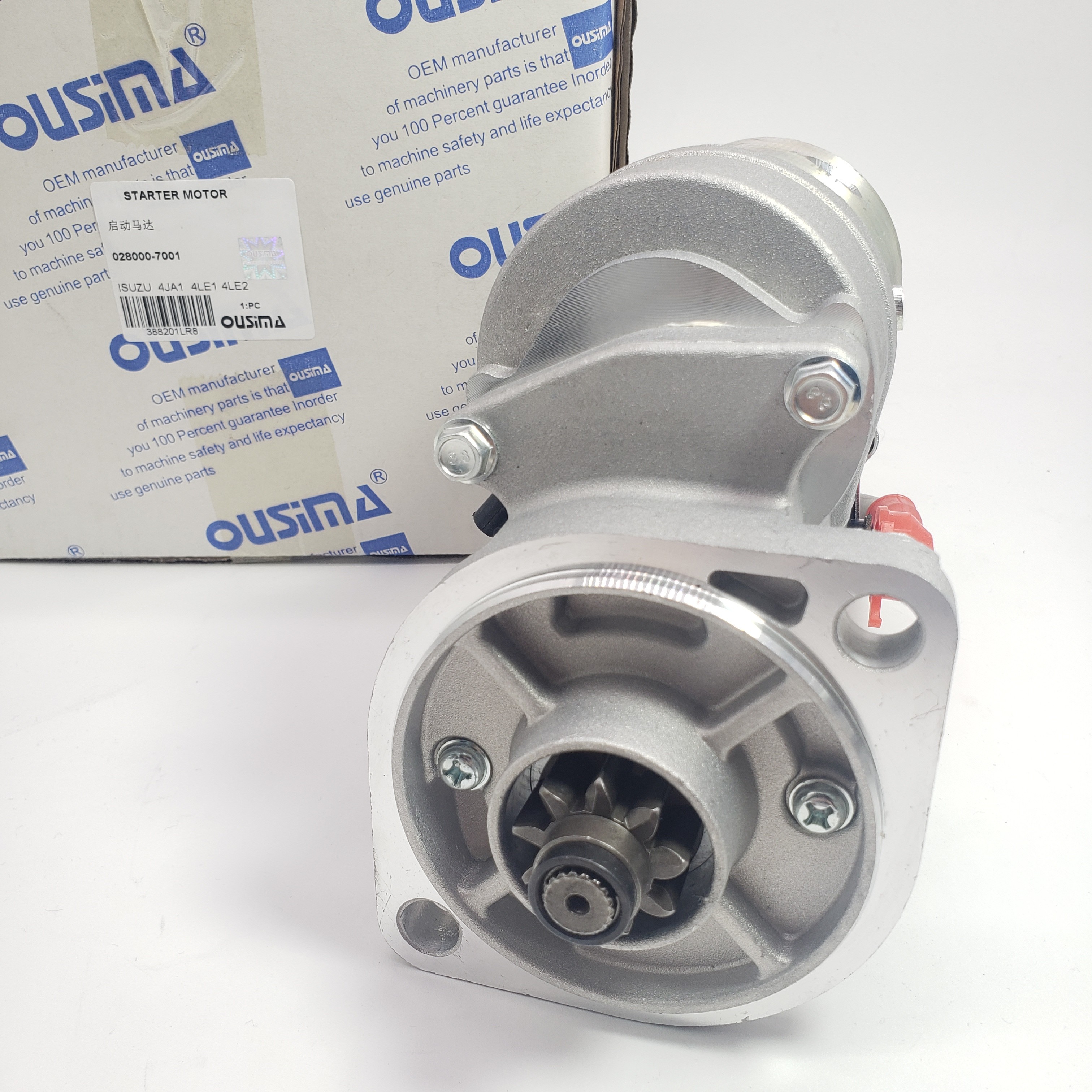 Starter Motor 028000-7001 for ISUZU 4JA1 4LE1 4LE2