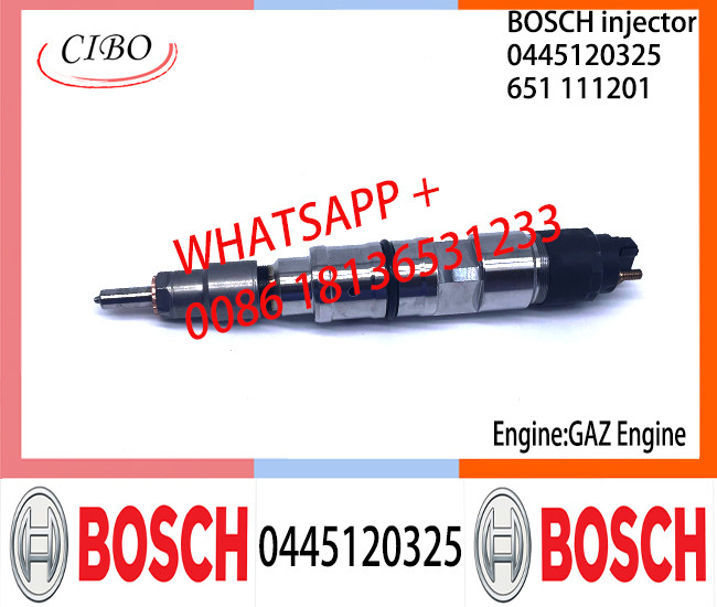 BOSCH 0445120325 Neutral Diesel Fuel Injector Assembly 0445120325 651111201 For GAZ Engine