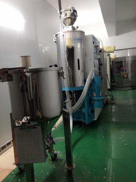 Stainless Steel Pellet Store Storage Bin Tank for Optical Products OST-160 Round