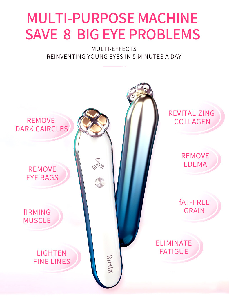 ROHS Certified Anti Wrinkle DC 5V Eye And Face Massager