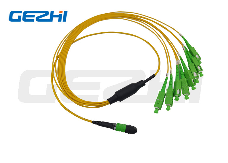 12 - 144 Core OS2 Optical Fiber Patch Cord MTP/MPO Trunk Cabe For FTTX