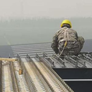 Steel Prefabricated Detachable Floor Slab With Welded Rebar Mesh