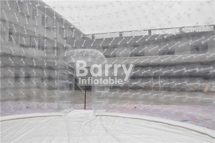 Transparent Inflatable Bubble Tent , Outdoor Camping Air Tent With PVC Tarpaulin