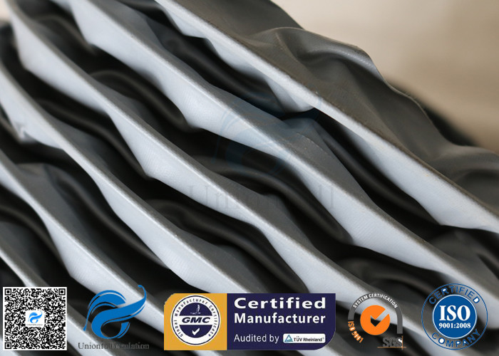 PVC Coated Fiberglass Fabric Waterproof Flexible Ventilation Air Duct 200MM 260℃