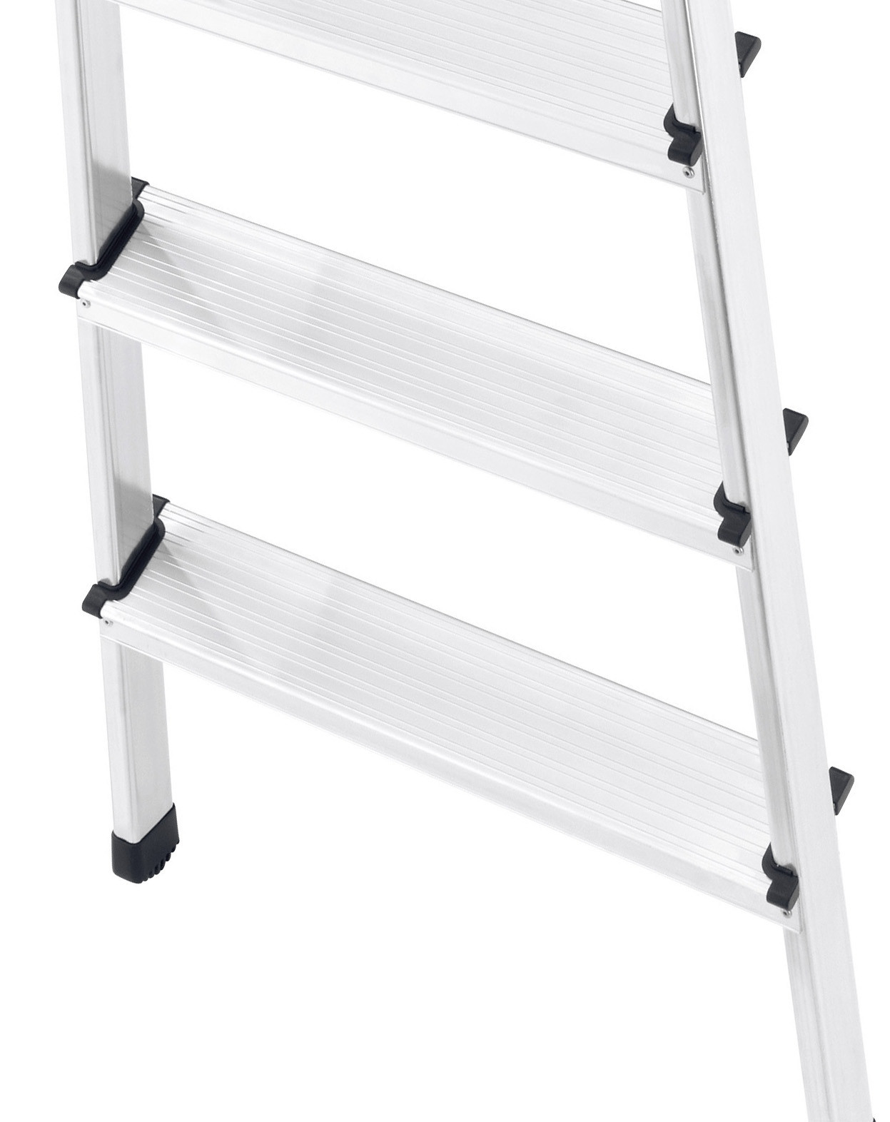 High Aluminum Step Stool 7 Steps Multipurpose Aluminium Foldable Ladder