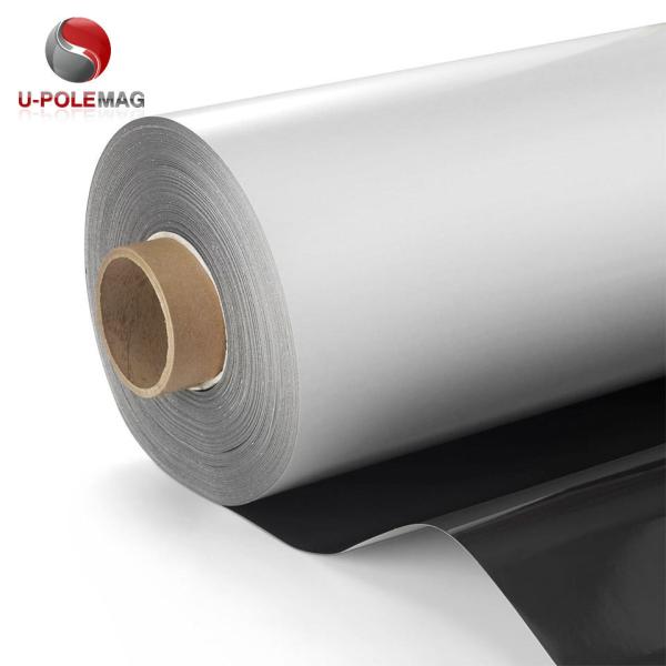 Rubber Magnet Roll White PVC/Permanent Magnetic Sheet Roll/Magnetic Roll