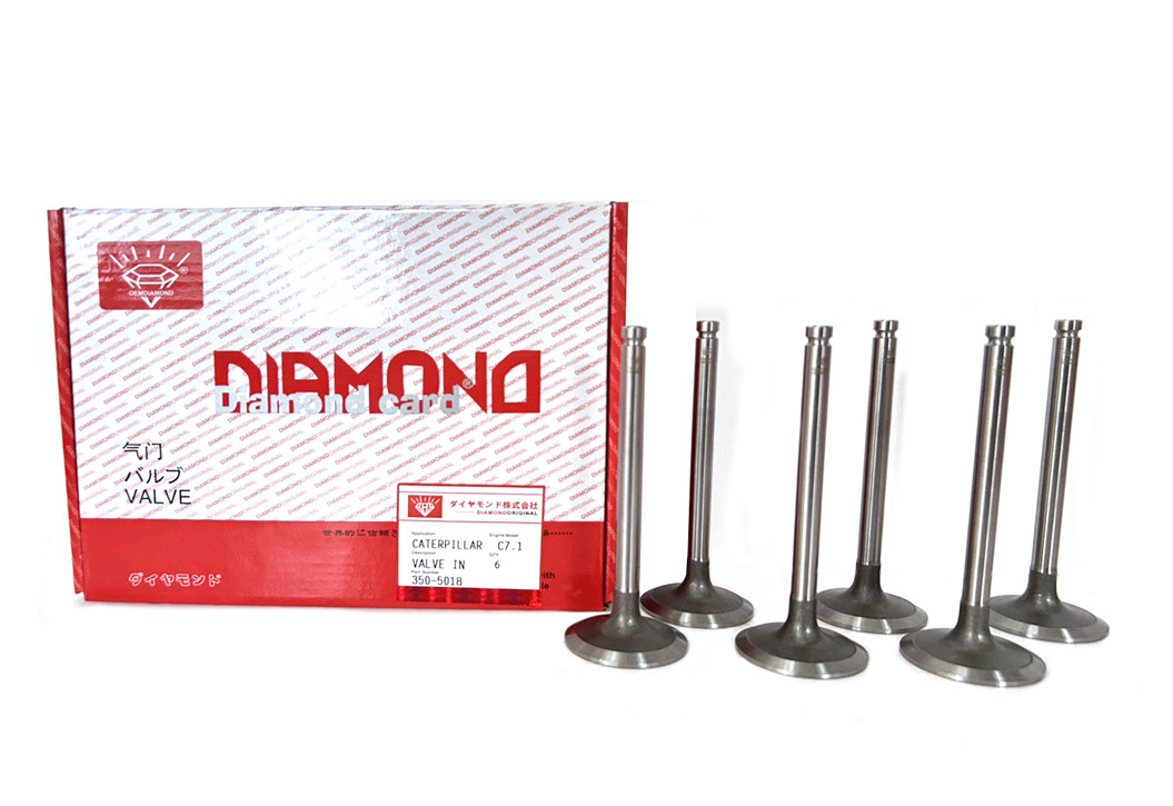 350-5018 350-5028 Exhaust Valve Intake Intake And Exhaust Valves For C7.1 C7 E323D