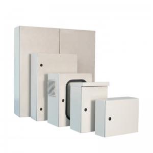 China Wall Mount Sheet Metal Enclosure Outdoor Sheet Metal Fabrication Waterproof Electrical Box on sale
