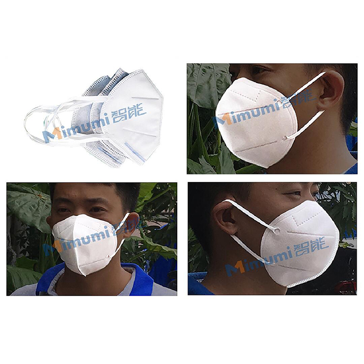 High Accuracy N95 Medical Mask Making Equipment Efficient Dust Mask Making Machine