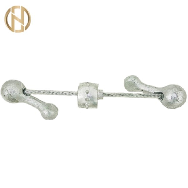 High Stability Pole Accessories Preformed Vibration Damper For OPGW