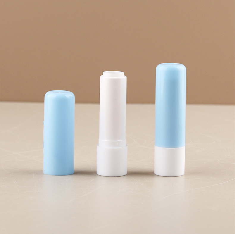 Highly Customized 5ml Custom Lip Balm Tube Containers Packaging Biodegradable Recycled Plastic Twist up for Other Cosmetic