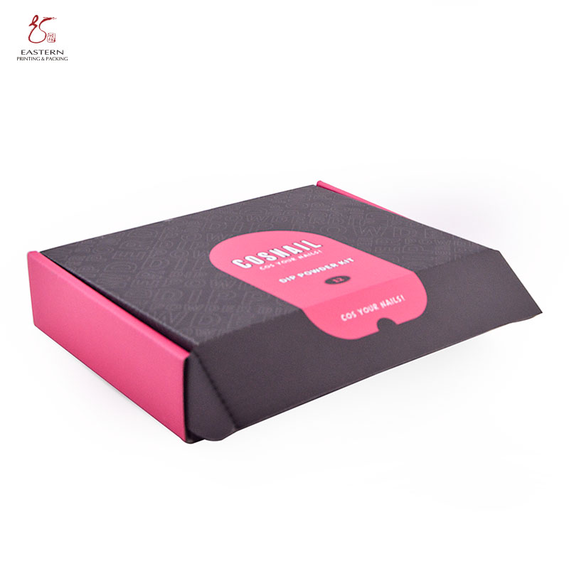 Cool Design Empty Corrugated Cardboard Shipping Boxes Folded 4c Offset Printing