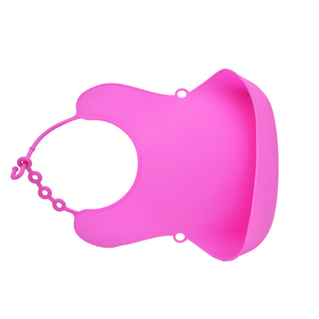 100% Waterproof Toddler Silicone Baby Bibs Food Grade Material TPE Easy To Use