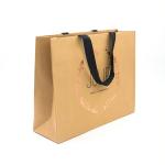 Personalised Brown Paper Bags Embossed Debossed Surface Finishing Treatment