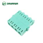 Single Mode Quad 4 Ports LC Fiber Adapter Welded Asymmetric Type