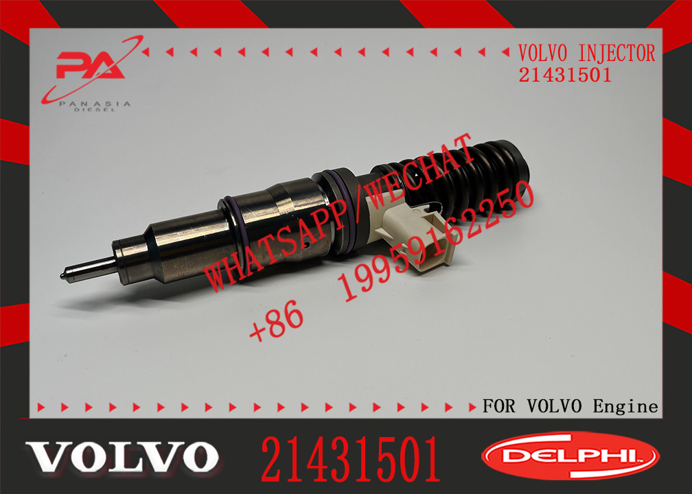 High Quality Common Rail Injector 21431501 BEBE5G17001 BEBE5G17101 Diesel Fuel Injector for Volvo MD16 Engine