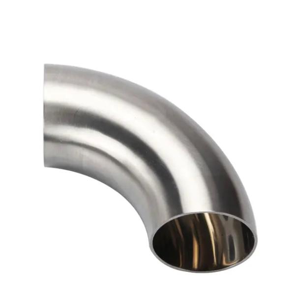 Stainless Steel CF8 304 Sanitary Butt Elbow Welded 90 Degree Short Elbow For