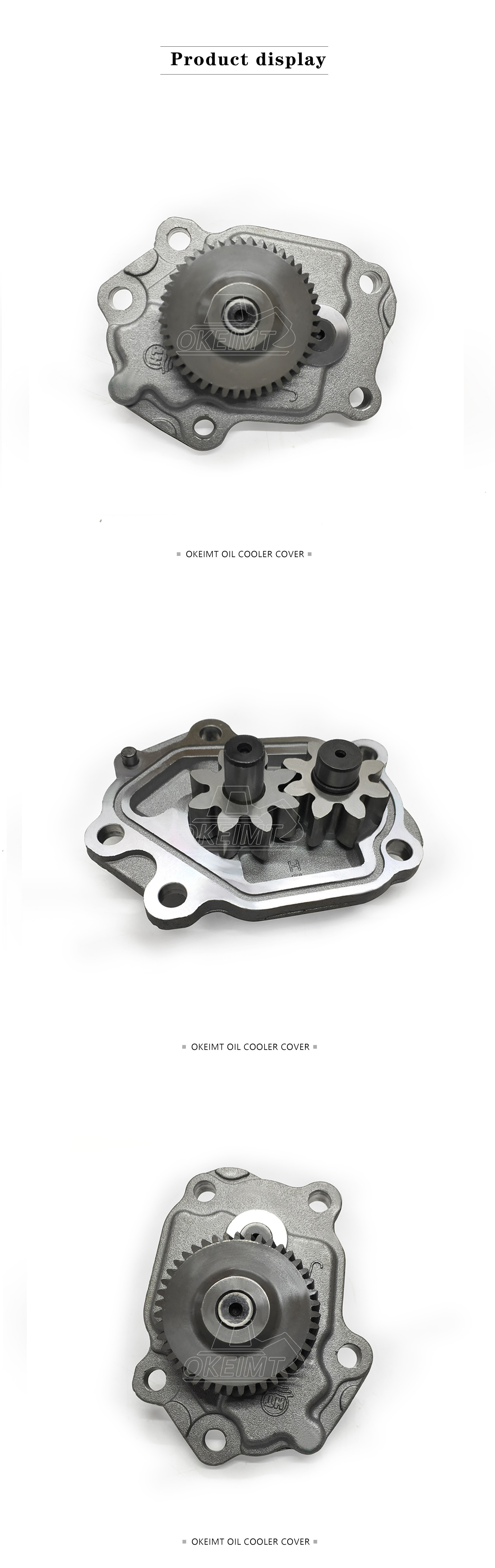 BD30 Excavator Oil Pump 1501043G05 15010-43G05 For Engine Assy