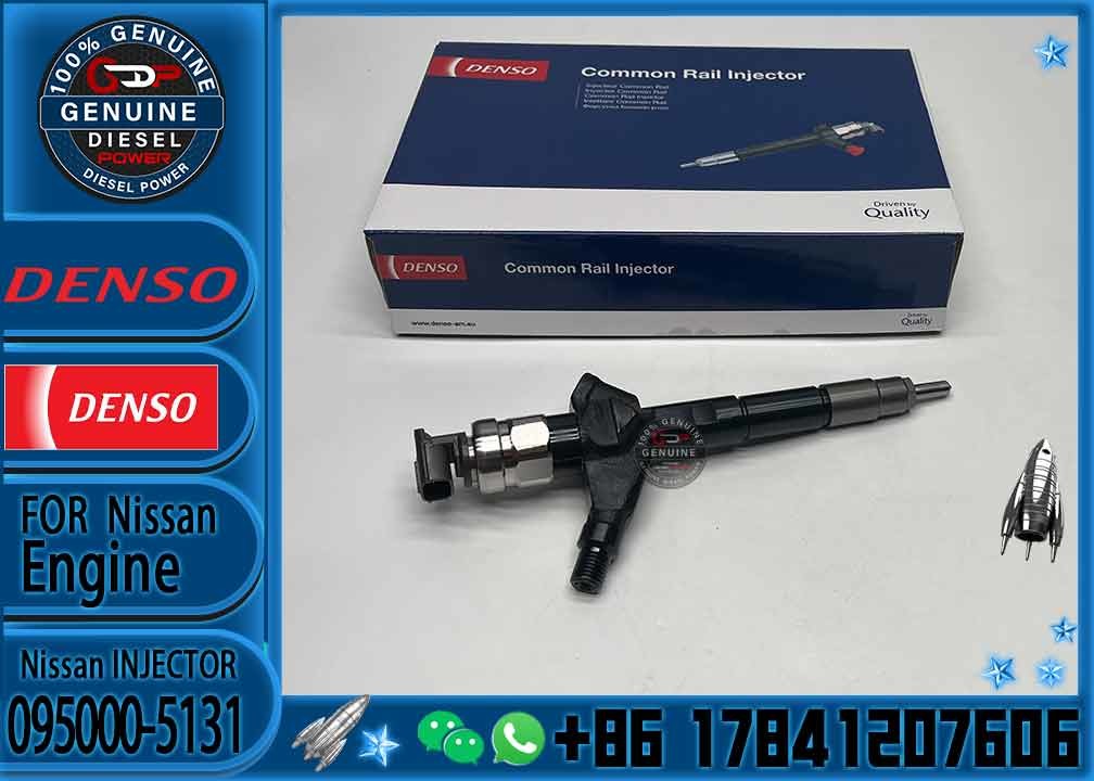 High Quality Common Rail Fuel Injector 095000-5131 095000-5132 095000-5133 095000-5134 095000-5135 for NISSAN Almera YD2