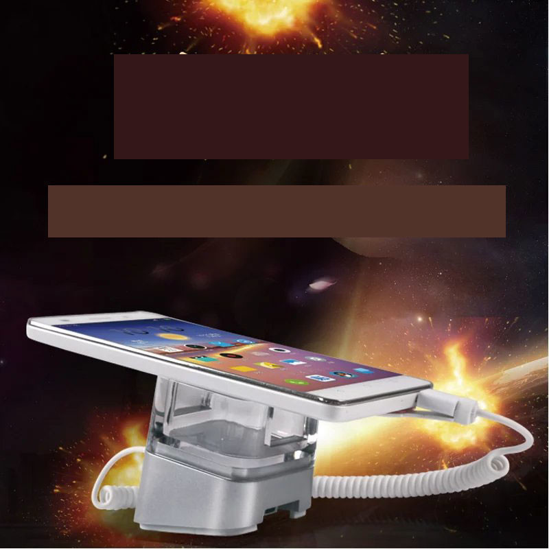 COMER New acrylic display alarm stands security system for tablet android mobile iphone