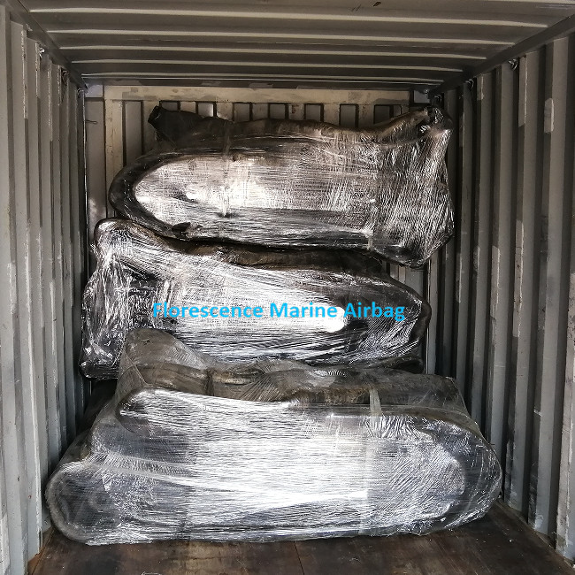 Florescence Boat Marine Rubber Airbags For Ship Launching And Docking
