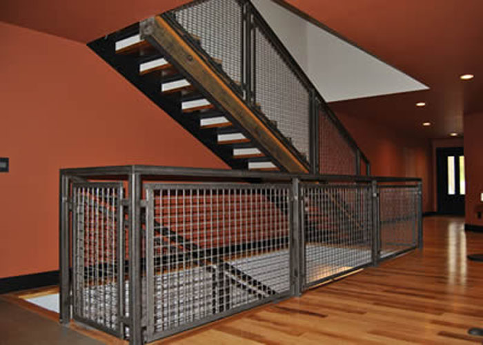 aluminum crimped wire mesh