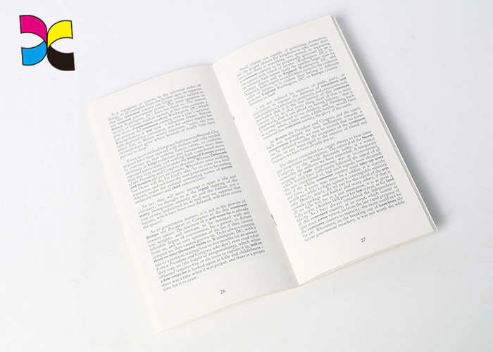 FSC Offset Paper Poetry Paperback Binding Service / Custom Book Printing