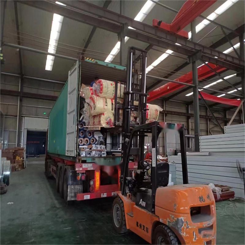 Guard House Modern Design Prefabricated Metal Steel Structure Building for Industrial