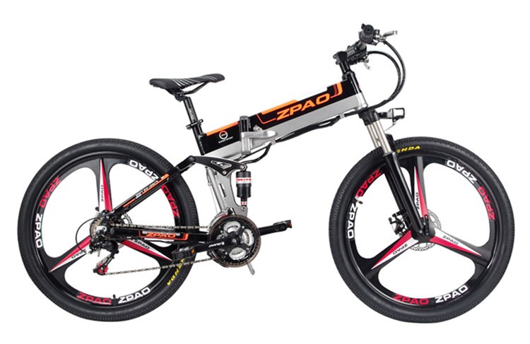 48V 350W Aluminium Alloy Frame Electric Bikes With Hidden Battery And Disc Brake