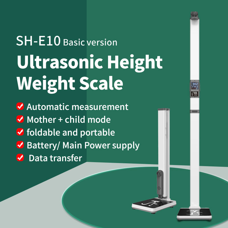 SH-E10 Smart Body Height Weight Bmi Scale Women For Clinic