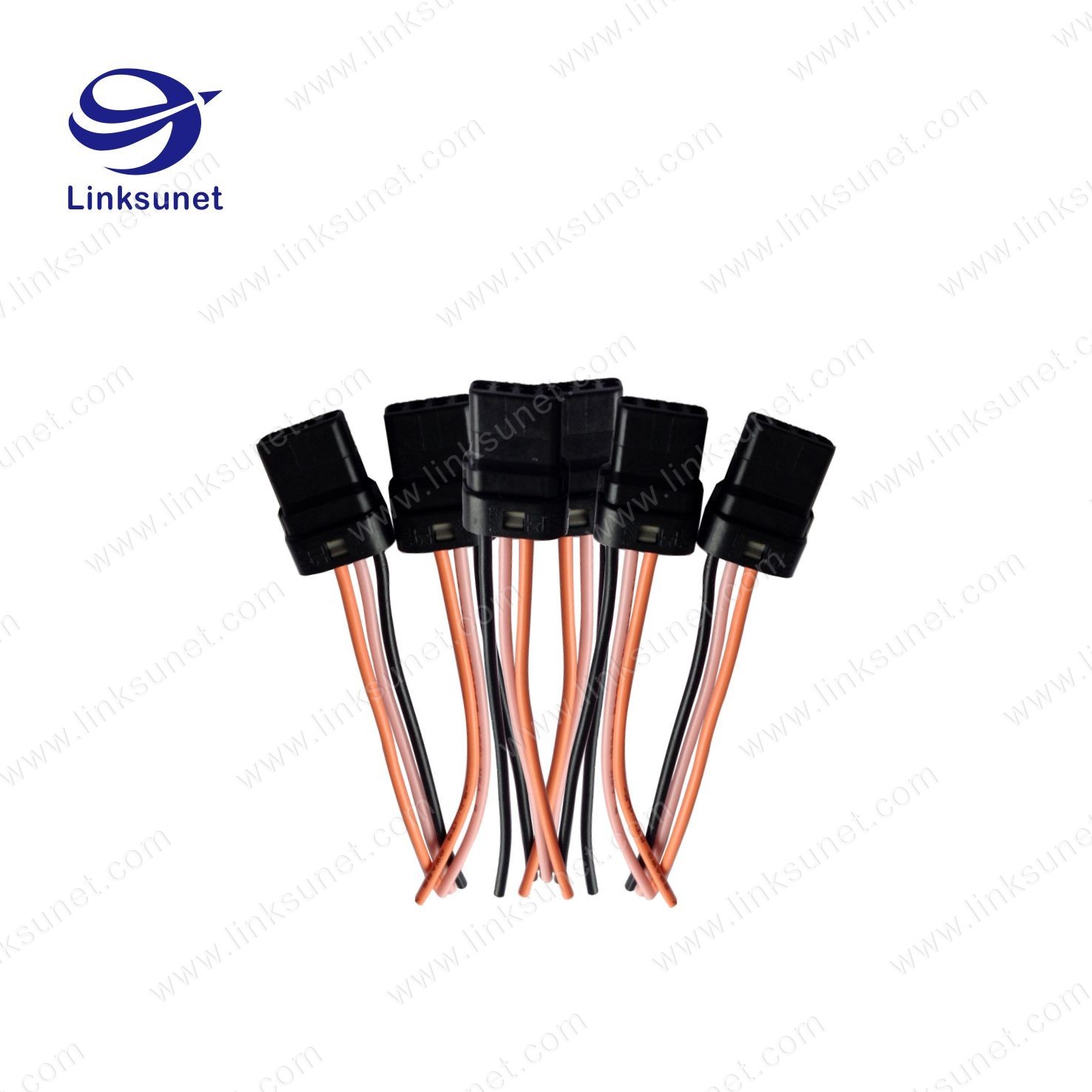 50148 - 8000 Waterproof Housing 52213 - 0211 2P BK / BR Automotive Terminal Harness