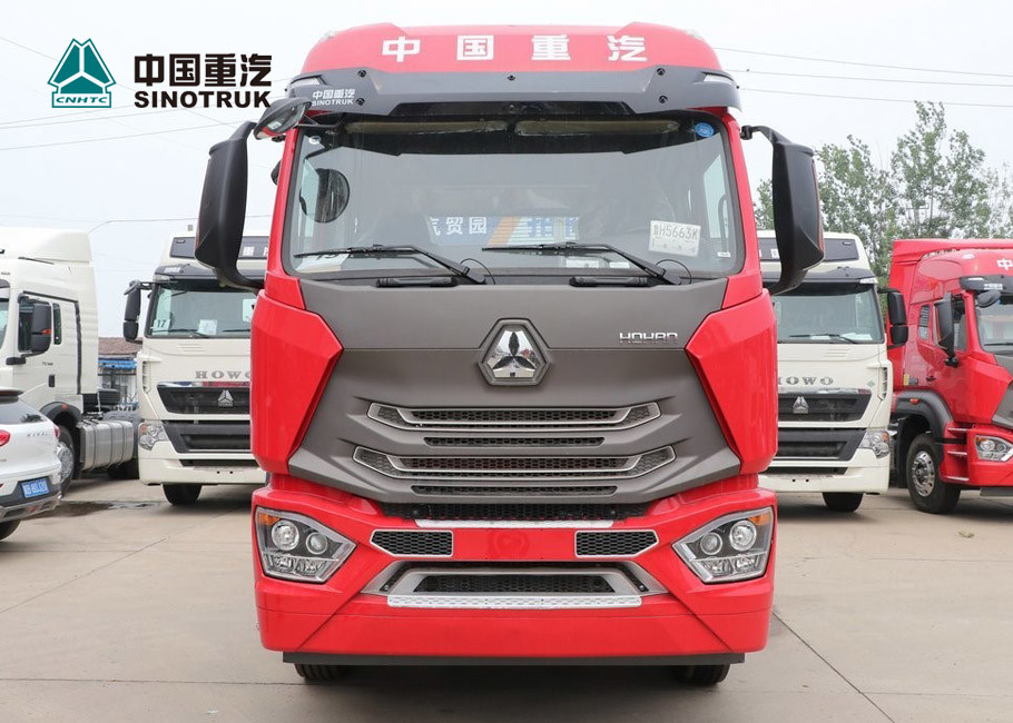 Sinotruk Hohan Double Sleepers N7B 371hp Sinotruk Howo Tractor Truck Prime Mover Truck